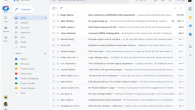 طريقة العرض المتكاملة الجديدة من Gmail ستتوفر لمستخدمي Workspace في 8 فبراير