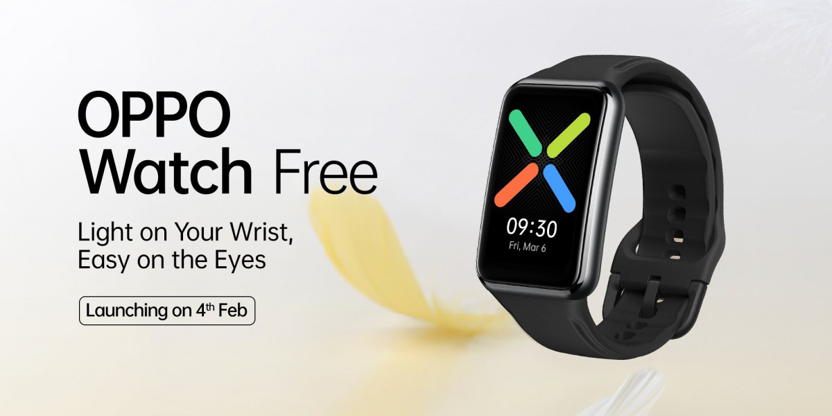 Oppo تحدد 4 من فبراير لإطلاق ساعة Oppo Watch Free وسماعة Enco M32