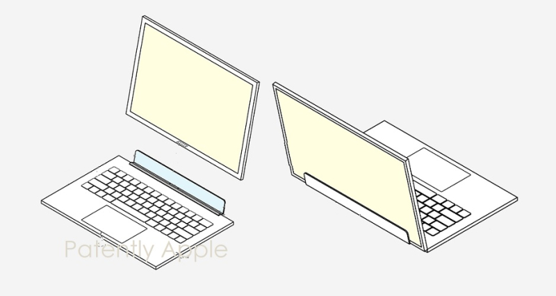 ابل تسجل براءة إختراع للوحة مفاتيح تدعم تحويل الآيباد لجهاز MacBook