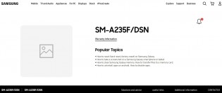 Galaxy A23 على الموقع الرسمي لشركة Samsung