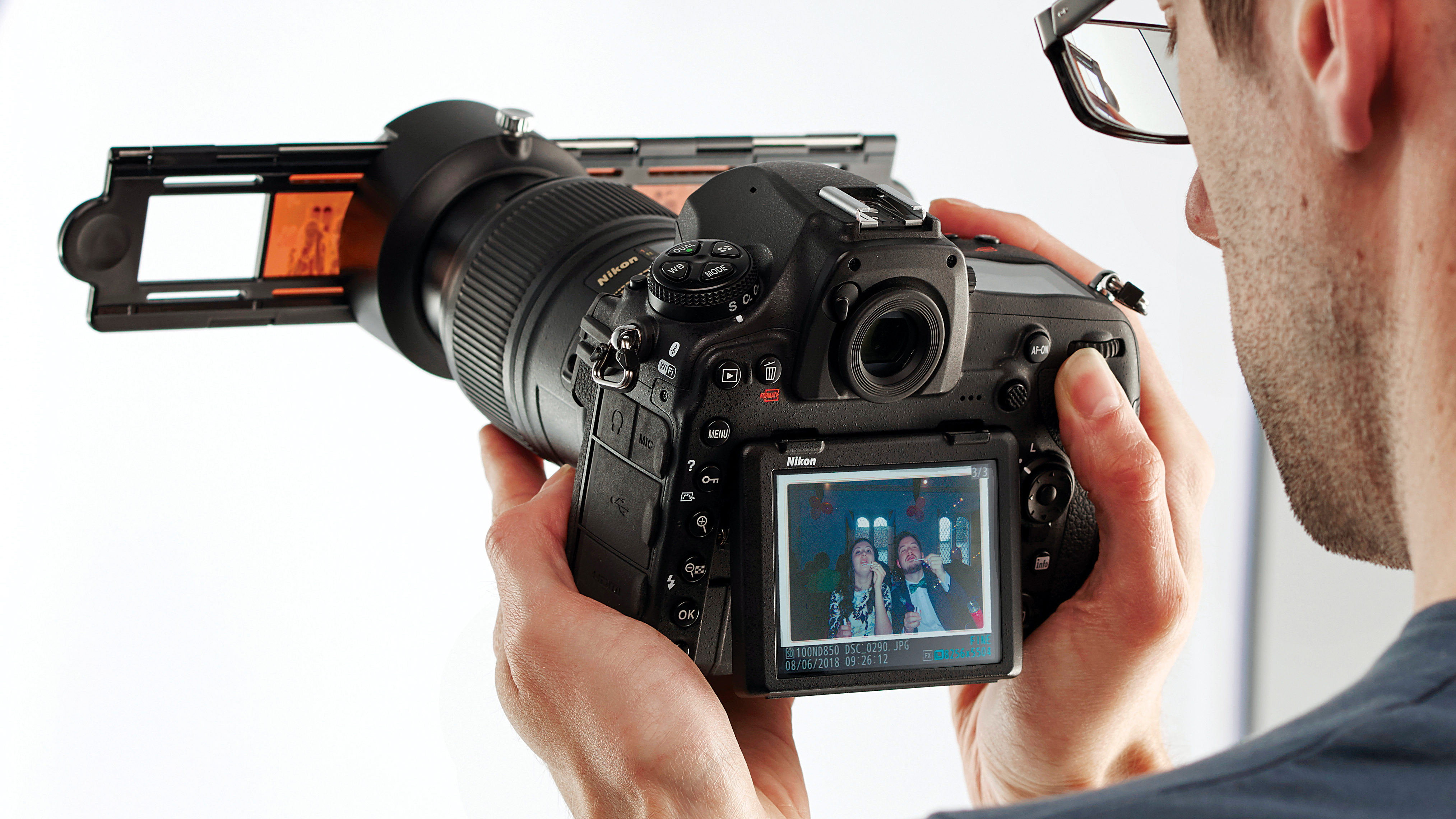 مجموعة محول رقمنة فيلم Nikon ES-2