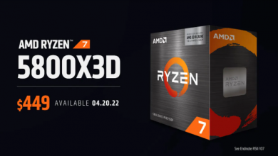 ِAMD تعلن عن أسعار الإصدارات الجديدة من سلسلة معالجات Ryzen 5000 و4000