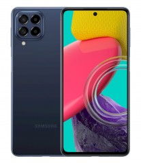 هاتف Samsung Galaxy M53 5G باللون الأزرق