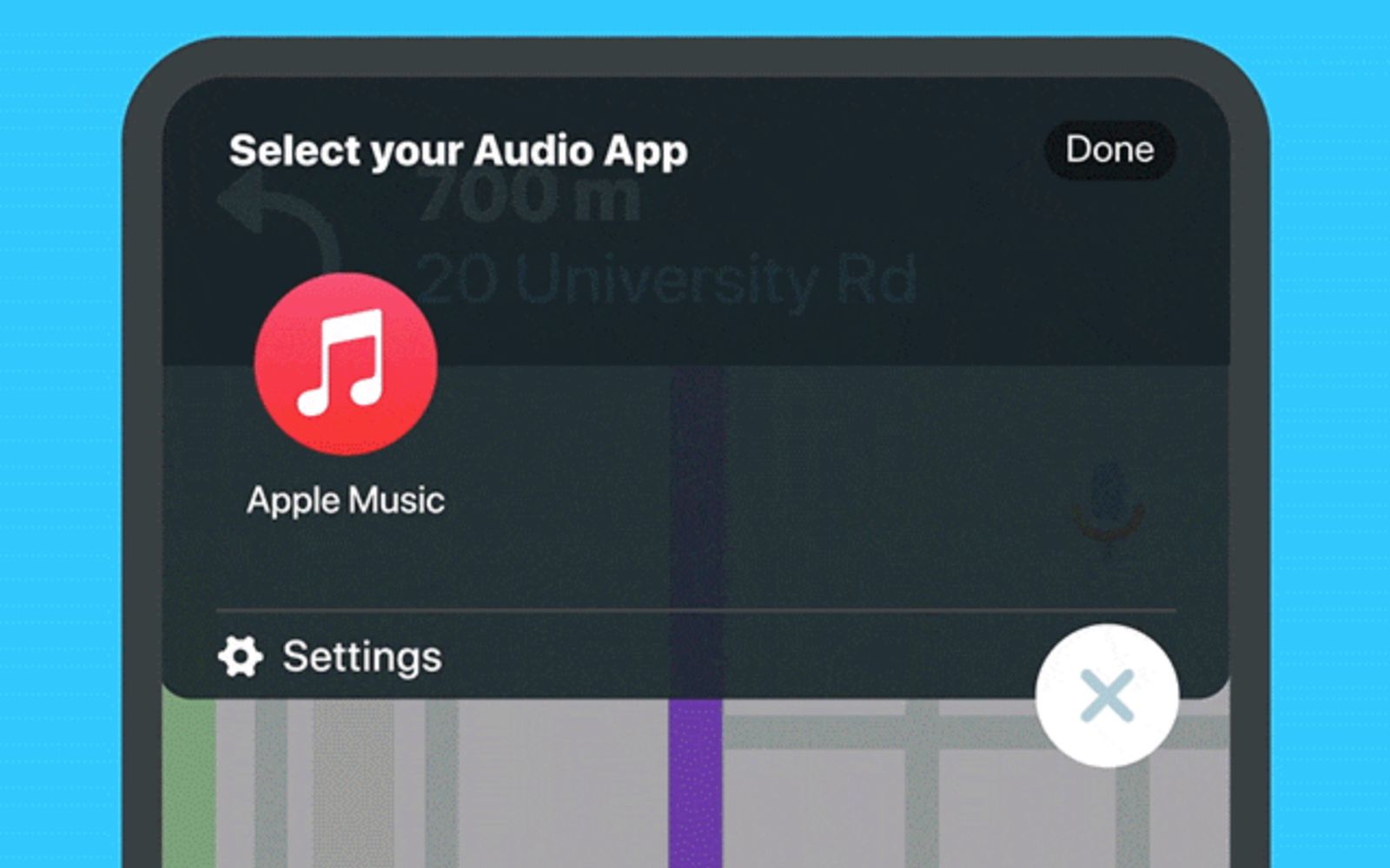 خدمة Apple Music متوفرة الآن عبر Waze