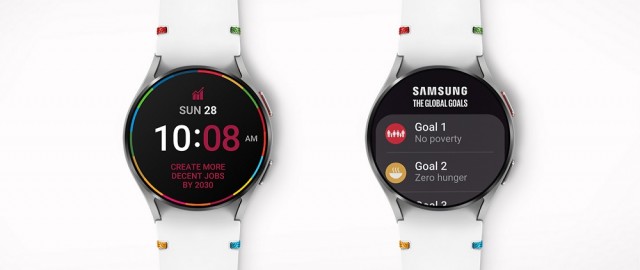 وجوه ساعة Samsung Global Goals