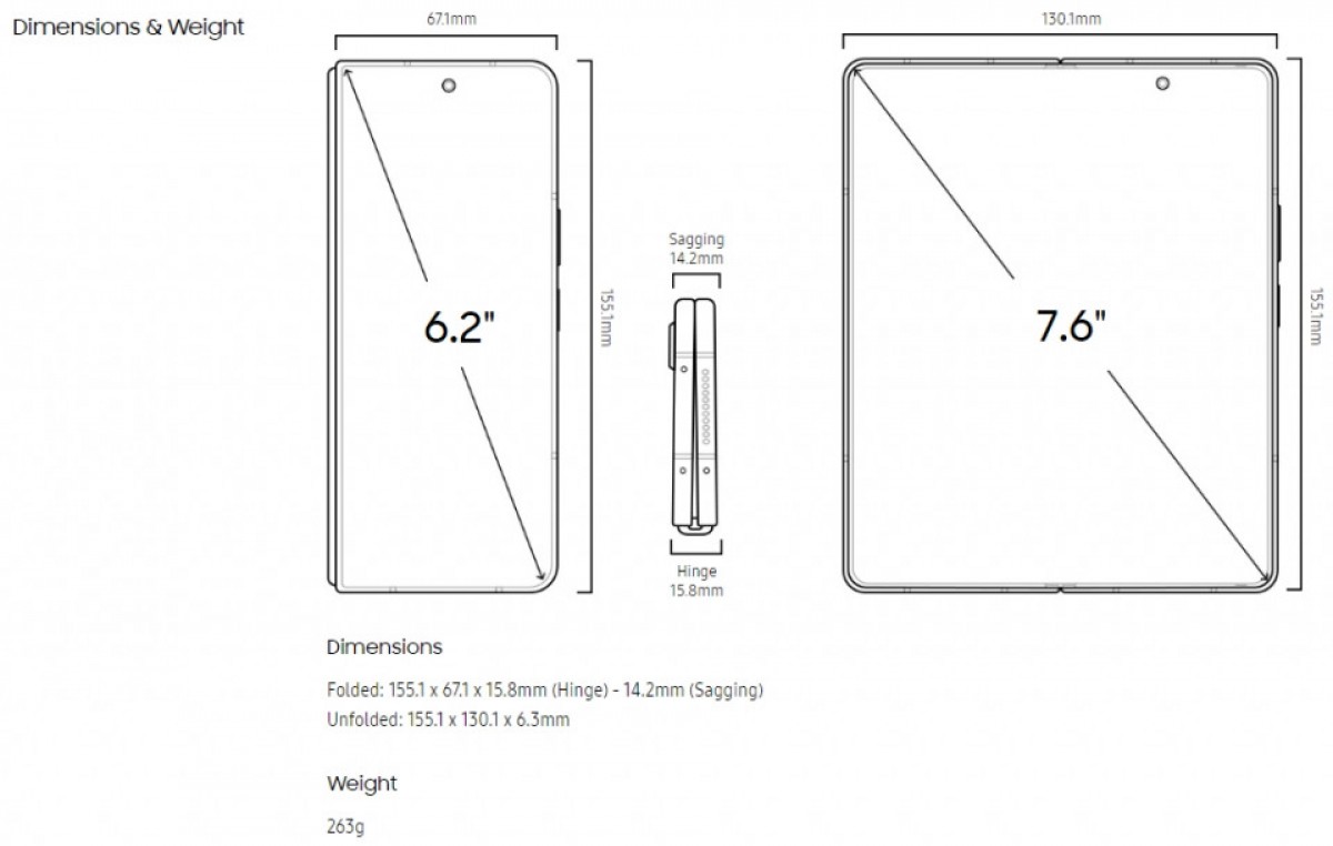 تقرير: سامسونج تختبر تصميمًا جديدًا للمفصلة لهاتف Galaxy Z Fold5