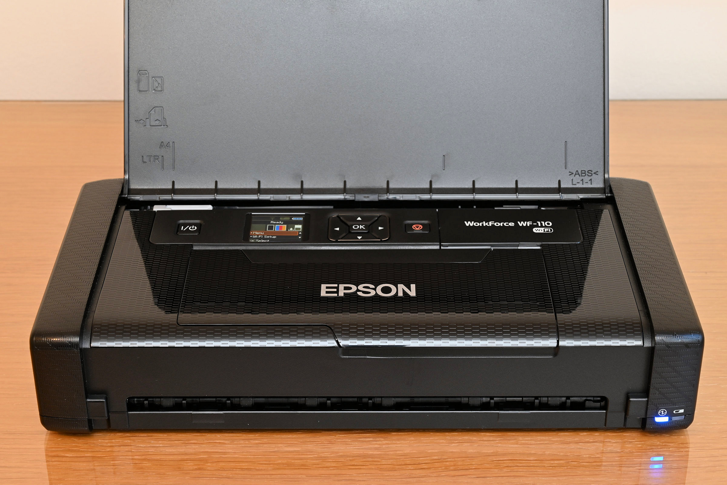 مراجعة الطابعة المحمولة Epson WorkForce WF-110W