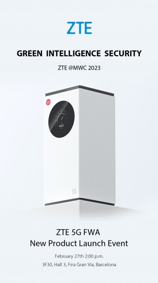 تستعد ZTE للكشف عن منتجات جديدة في MWC 2023 في برشلونة ، إسبانيا