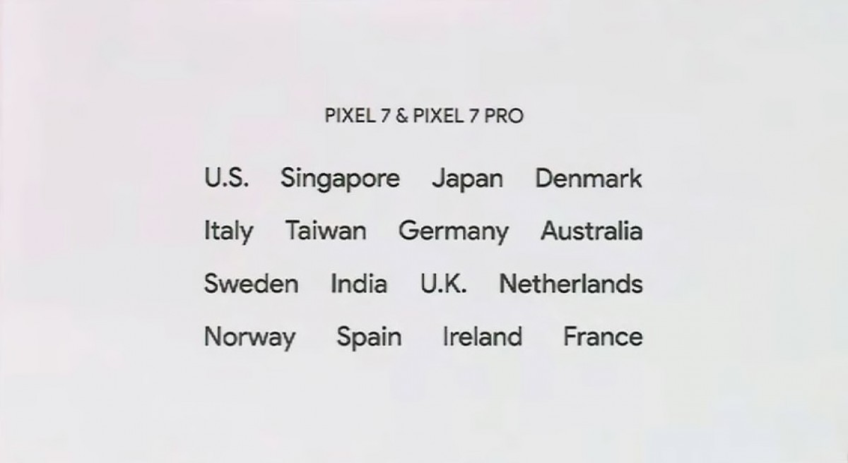 تبدأ الطلبات المسبقة لهاتفي Pixel 7 و 7 Pro ، وتتوفر أيضًا Pixel Watch