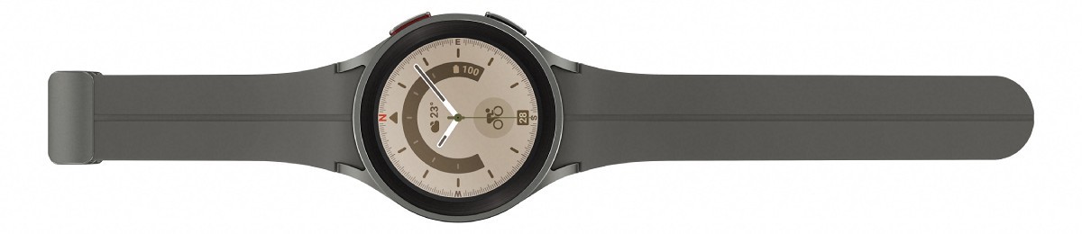 لا يحتوي تصميم حزام D Buckle الجديد لـ Watch5 Pro على ثقوب ويوفر تعديلات سلسة للطول