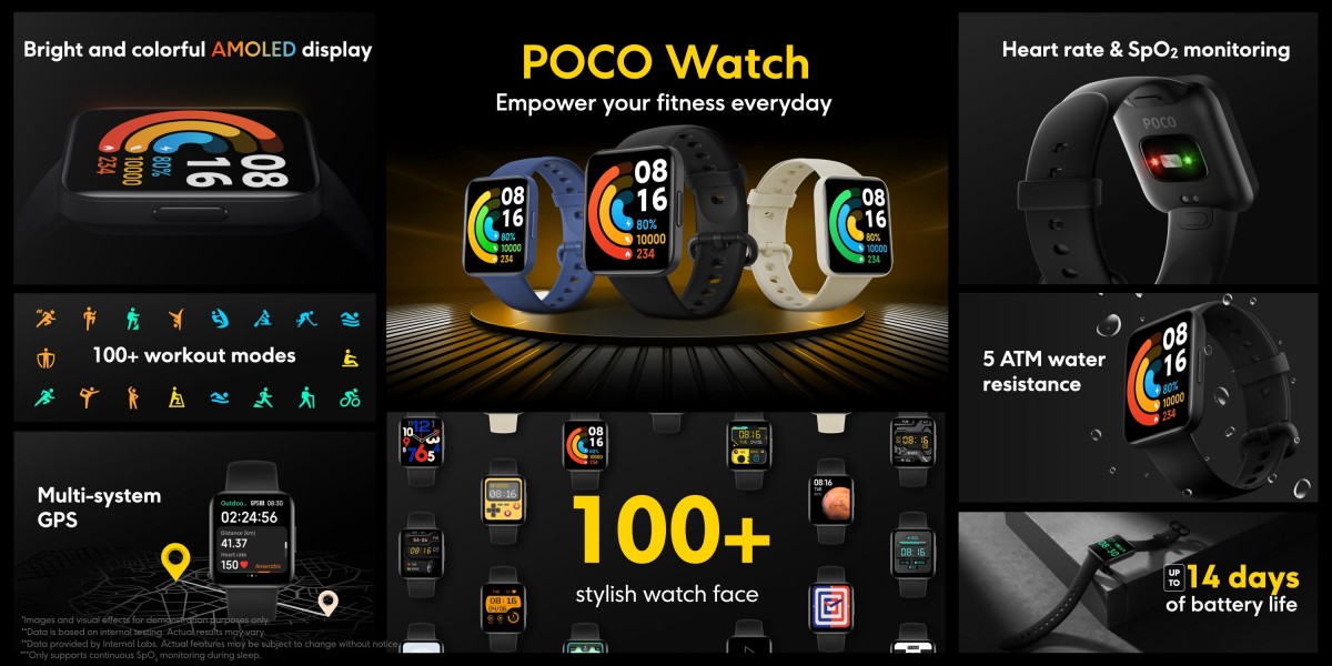 ظهور Poco Watch وBuds Pro Genshin Impact Edition لأول مرة