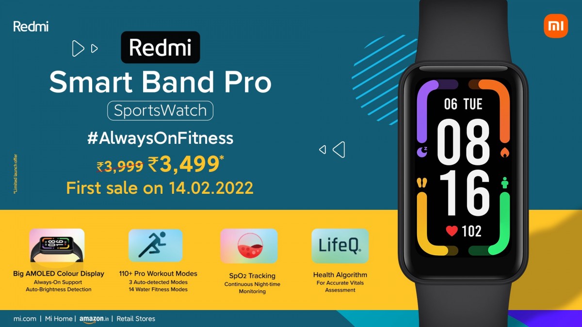 تم الإعلان أيضًا عن Xiaomi Redmi Smart Band Pro و Smart TV X43 في الهند