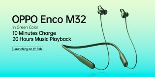 ستطلق شركة أوبو أيضًا نسخة خضراء من سماعة الرأس Enco M32