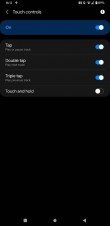 لقطات شاشة من تطبيق Galaxy Wearable تعرض تفاصيل Galaxy Buds2