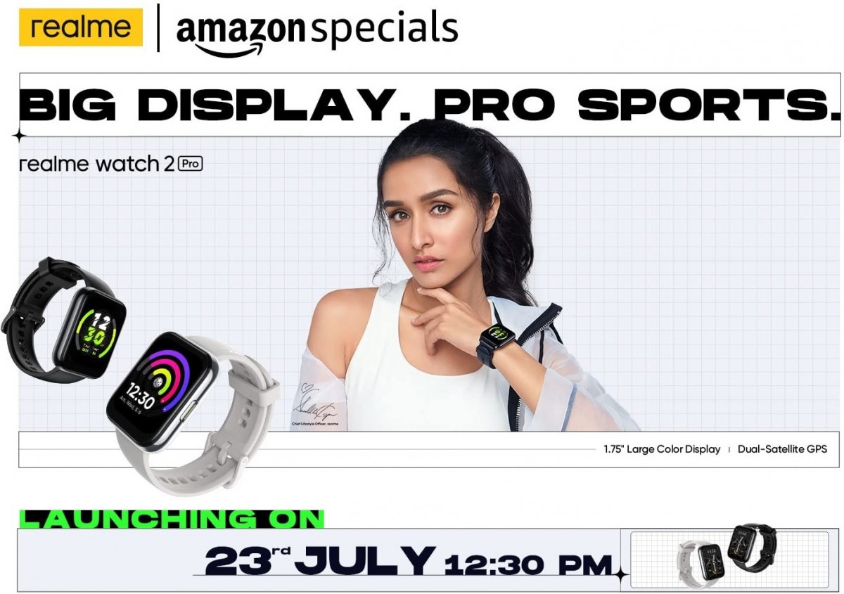 سيتم إطلاق Realme Watch 2 Pro وBuds Wireless 2 Neo في الهند في 23 يوليو