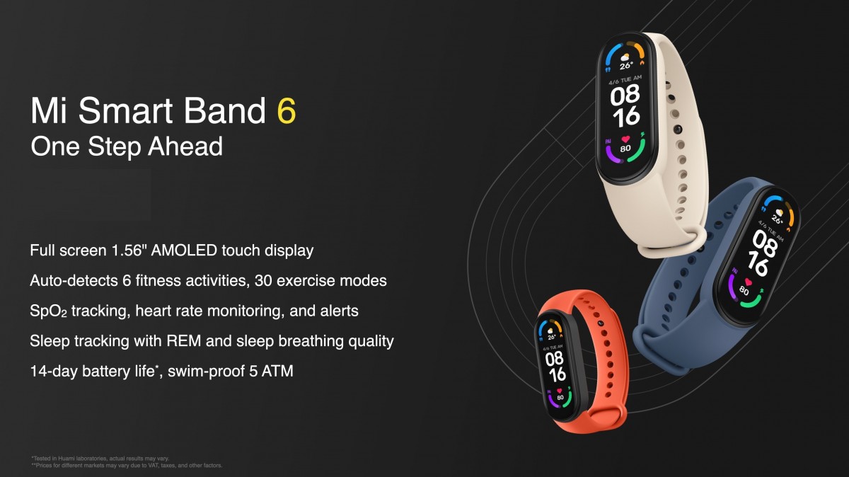 يحصل Xiaomi Mi Smart Band 6 على مراقبة جودة التنفس أثناء النوم مع التحديث الجديد