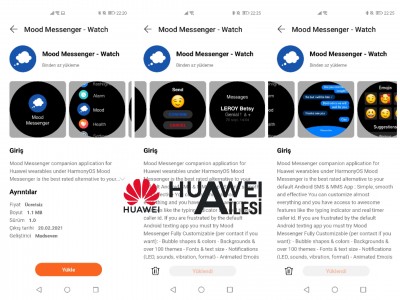 تطبيق Mood Messenger المصاحب لساعة Huawei Watch GT 2 Pro