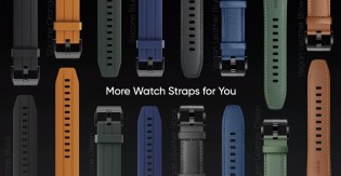 تحتوي Watch S Pro على علبة من الفولاذ المقاوم للصدأ وتتوفر الأشرطة بأربعة ألوان