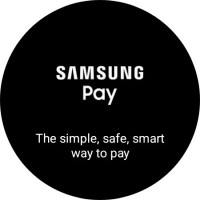 البرنامج التعليمي السريع Samsung Pay الذي تحصل عليه على الساعة كجزء من عملية الإعداد