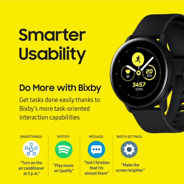 تتلقى Samsung Galaxy Watch Active تحديثًا كبيرًا عبر الهواء