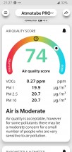 زيادة المركبات العضوية المتطايرة لها تأثير أكبر على مؤشر جودة الهواء من PM - أخبار 19 04 مراجعة Atmotube Pro
