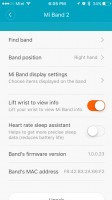 تكوين Mi Band 2 - مراجعة Xiaomi Mi Band 2