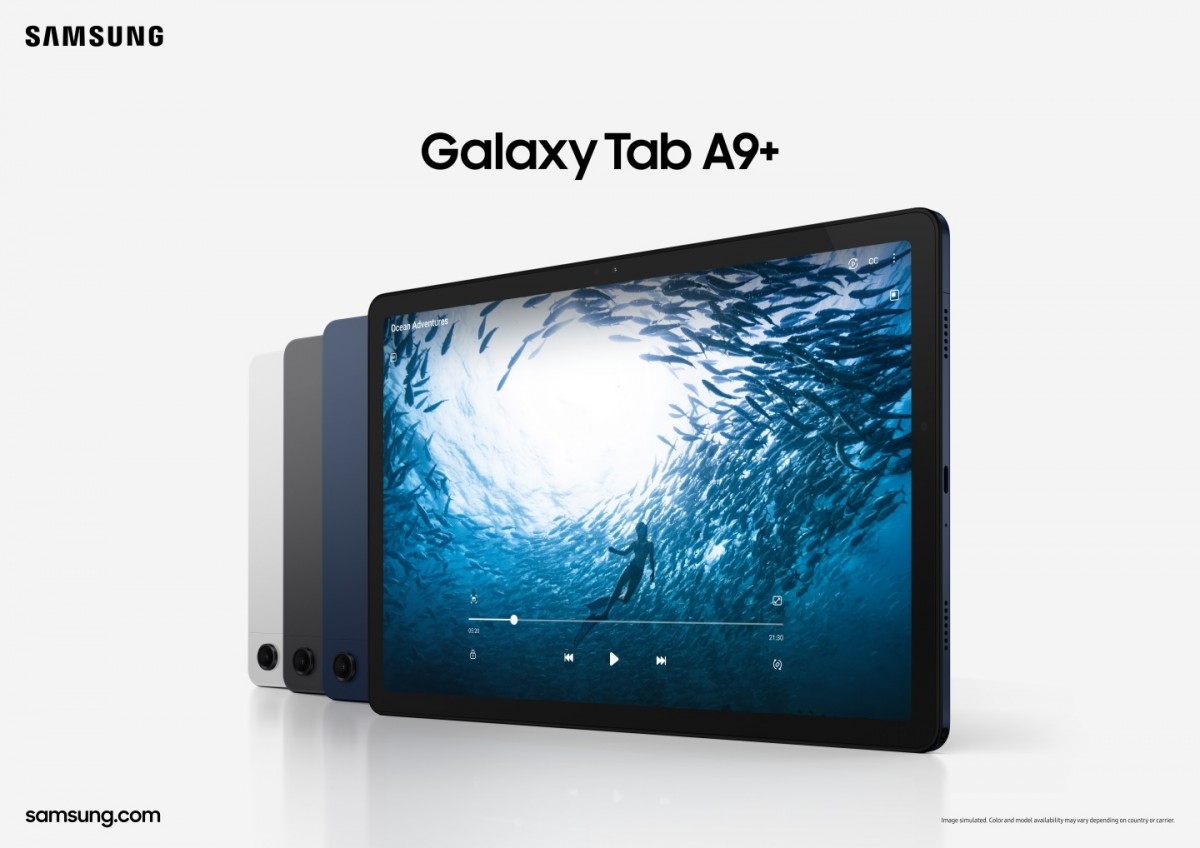 يتم الآن طرح Samsung Galaxy Tab A9 وTab A9+