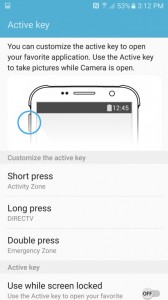 تطبيق Activity Zone على هاتف Galaxy S7 Active