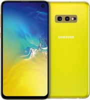 هاتف Galaxy S10e باللون الأصفر الكناري