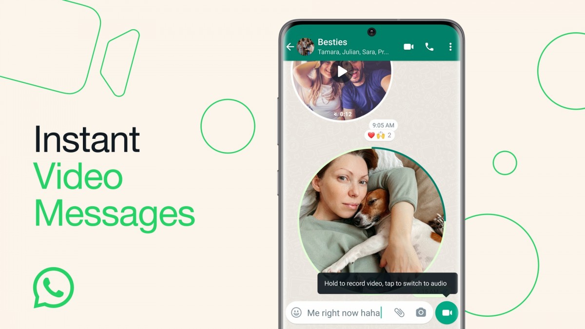 يتيح لك تطبيق WhatsApp الآن إرسال رسائل فيديو