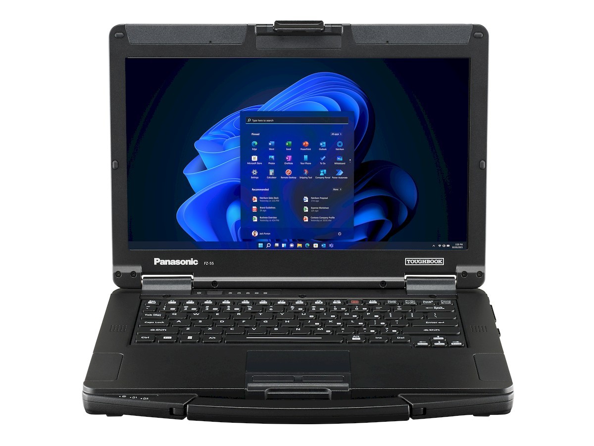 يصل جهاز Panasonic Toughbook 55 Mk3 مزودًا بوحدات قابلة للتبديل وتصميم متين