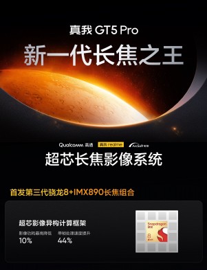 الملصق التشويقي لـ Realme GT5 Pro على Weibo
