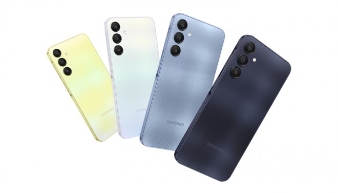 خيارات الألوان لهاتف Galaxy A15