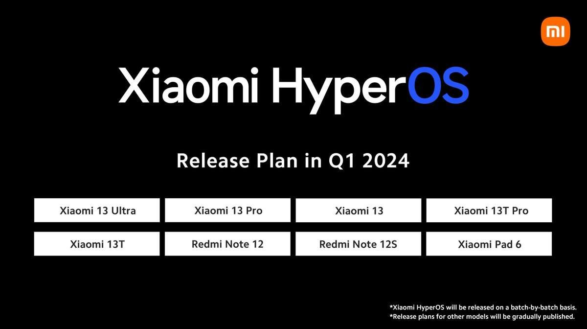 يبدأ نظام HyperOS الخاص بشركة Xiaomi في طرحه عالميًا – وإليك الأجهزة الأولى التي تحصل عليه