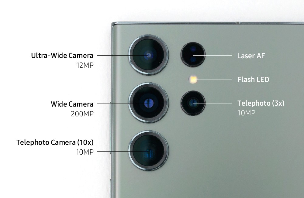 إعداد كاميرا Samsung Galaxy S23 Ultra