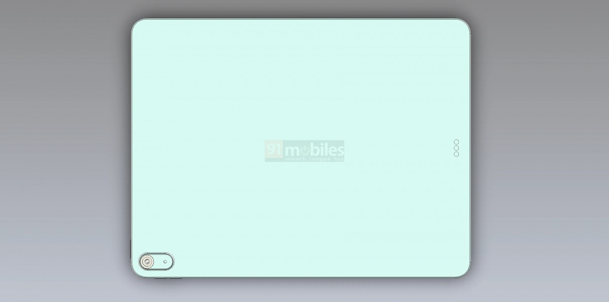 يظهر جهاز iPad Air مقاس 12.9 بوصة من Apple في المخططات، ليكشف عن التصميم