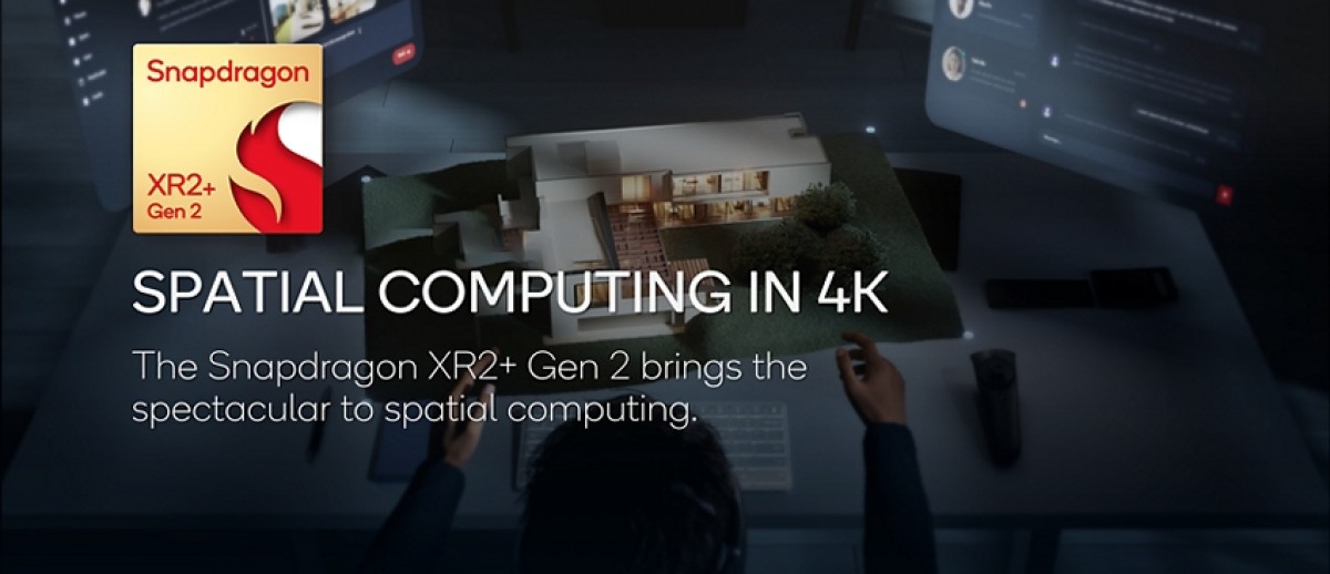 تقدم شركة Qualcomm معالج Snapdragon XR2+ Gen 2 بدقة 4.3K لكل دعم للعين