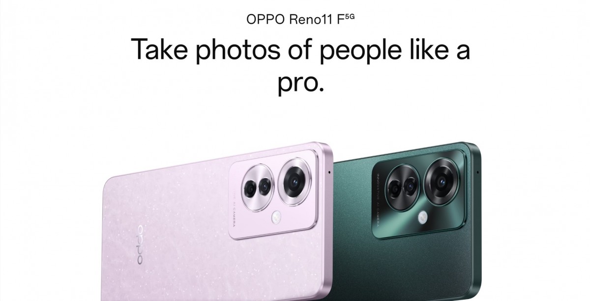 يصل هاتف oppo Reno11 F مع أبعاد 7050 وكاميرا 64 ميجابكسل وشاشة 120 هرتز