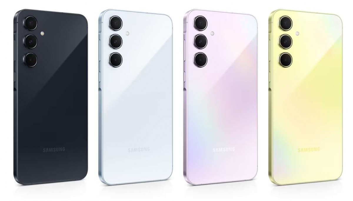 أصبح هاتفي Galaxy A55 وA35 من سامسونج رسميًا مزودين بشاشات OLED متطابقة وشرائح Exynos