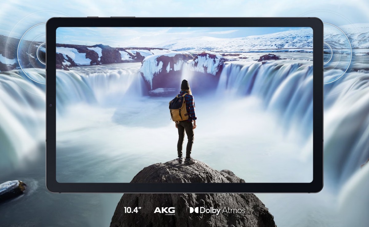 جهاز Galaxy Tab S6 Lite (2024) مزود بشاشة LCD مقاس 10.4 بوصات ومكبرات صوت AKG