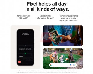 المزيد من المواد الترويجية لـ Google Pixel 8a