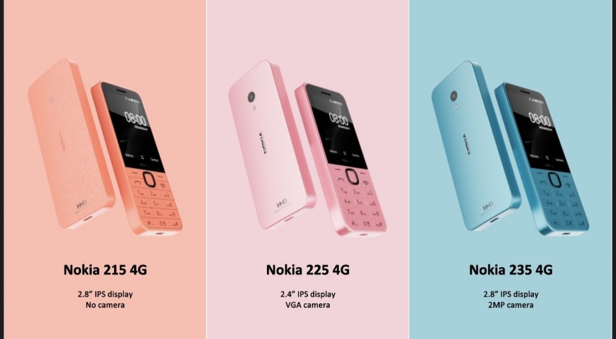 هواتف نوكيا المميزة الجديدة: 215 4G و225 4G و235 4G