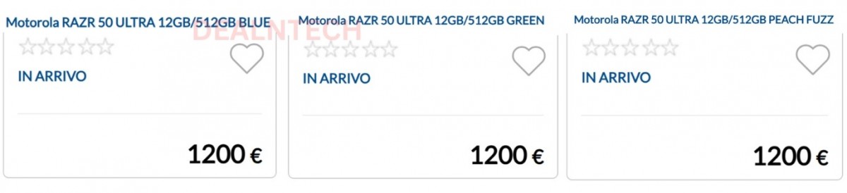 تسريبات عن سعر Motorola Razr 50 Ultra